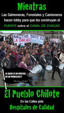 Quellón a las calles