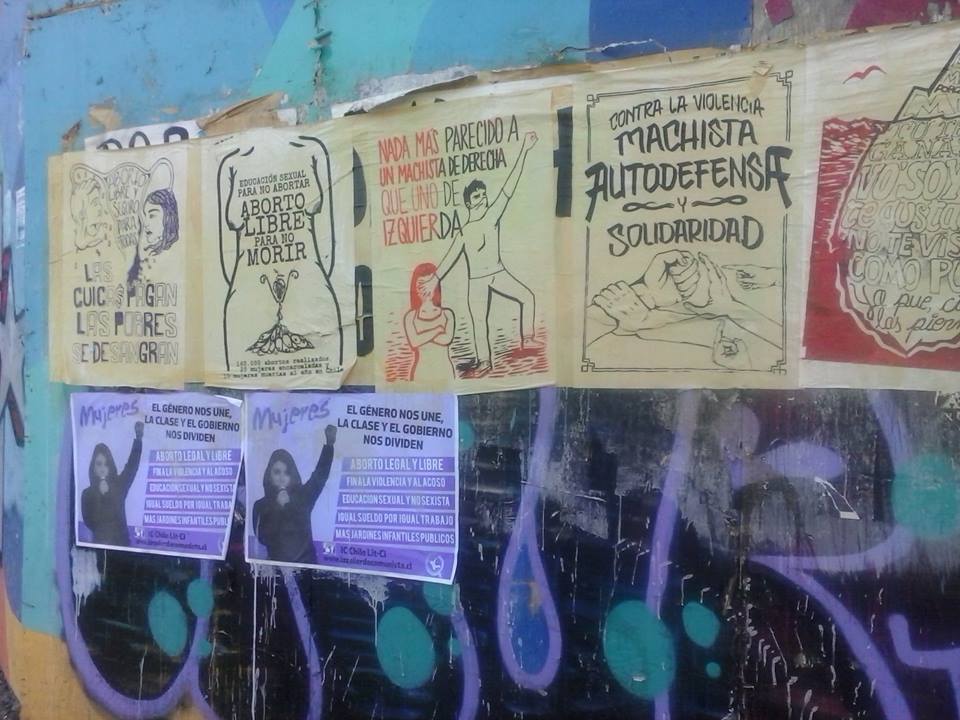 En los muros x día de la Mujer