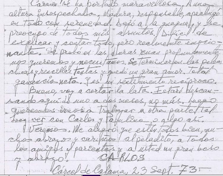 LIBRO DE CORRESPONDENCIA CLANDESTINA  EN FILZIC 2018