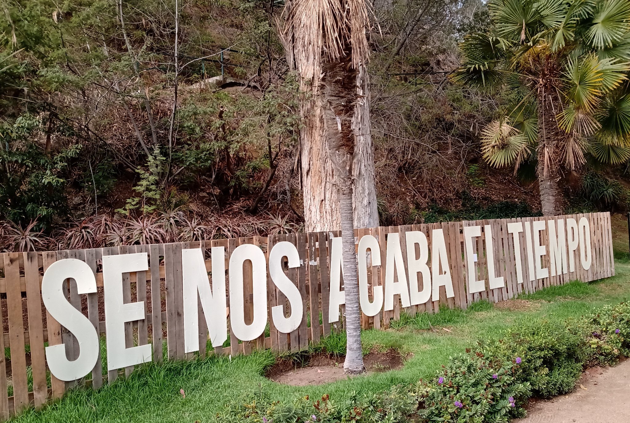 ¿Se nos acaba el tiempo? Carteles que hablan