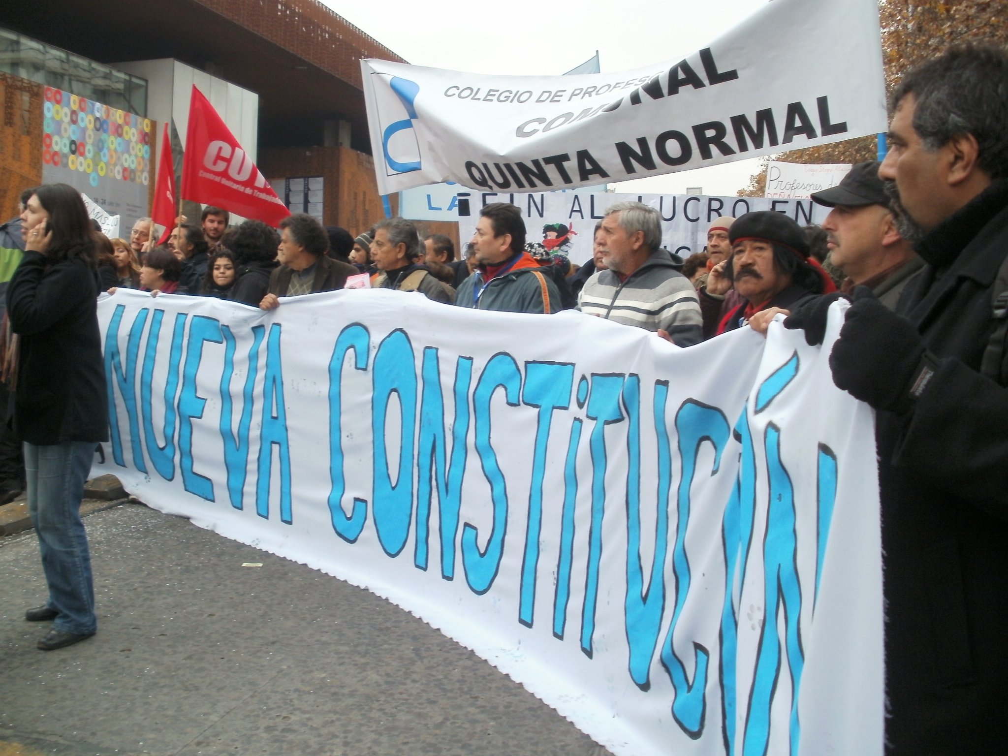 Nueva Constitución/marchas de todas las marchas/ 2011-2018